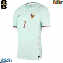Frankrike Ousmane Dembele #7 Bortedrakt EM 2024 Kortermet